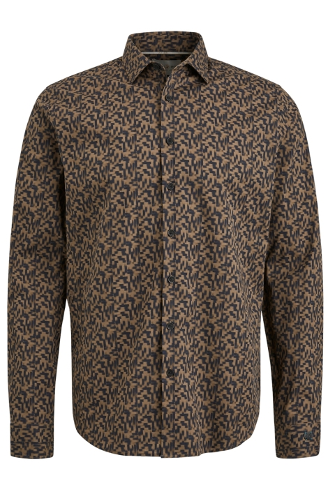 Cast Iron long sleeve shirt print on poplin